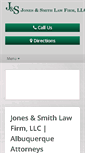 Mobile Screenshot of jones-smithlaw.com